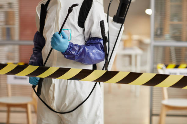 Professional Drug Lab Cleanup technician working in Stoughton, MA